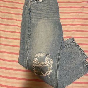 American eagle mom jeans